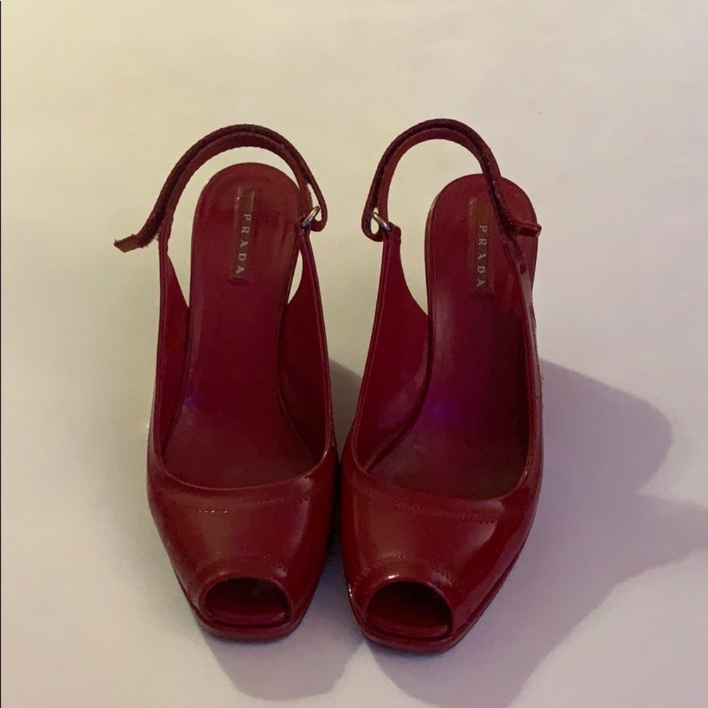 Prada wedges